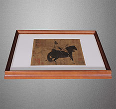 沾益书画装裱配框服务案例